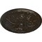 Ekena Millwork Granada Ceiling Medallion (Fits Canopies up to 4 1/4"), Hand-Painted Stone Hearth, 15 3/4"OD x 5/8"P CM16GASHF - alternate 2